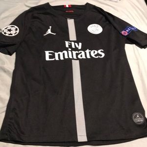 psg champions league jersey